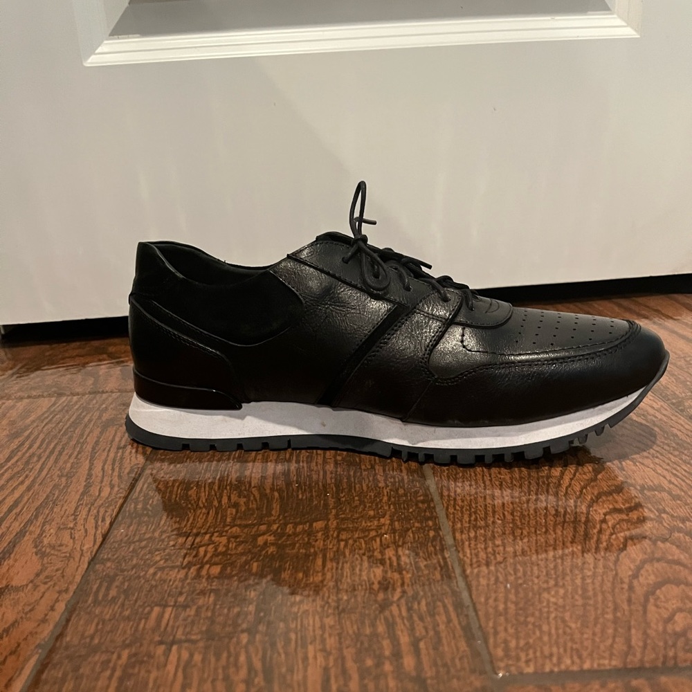 Zanzara Black Leather shoes